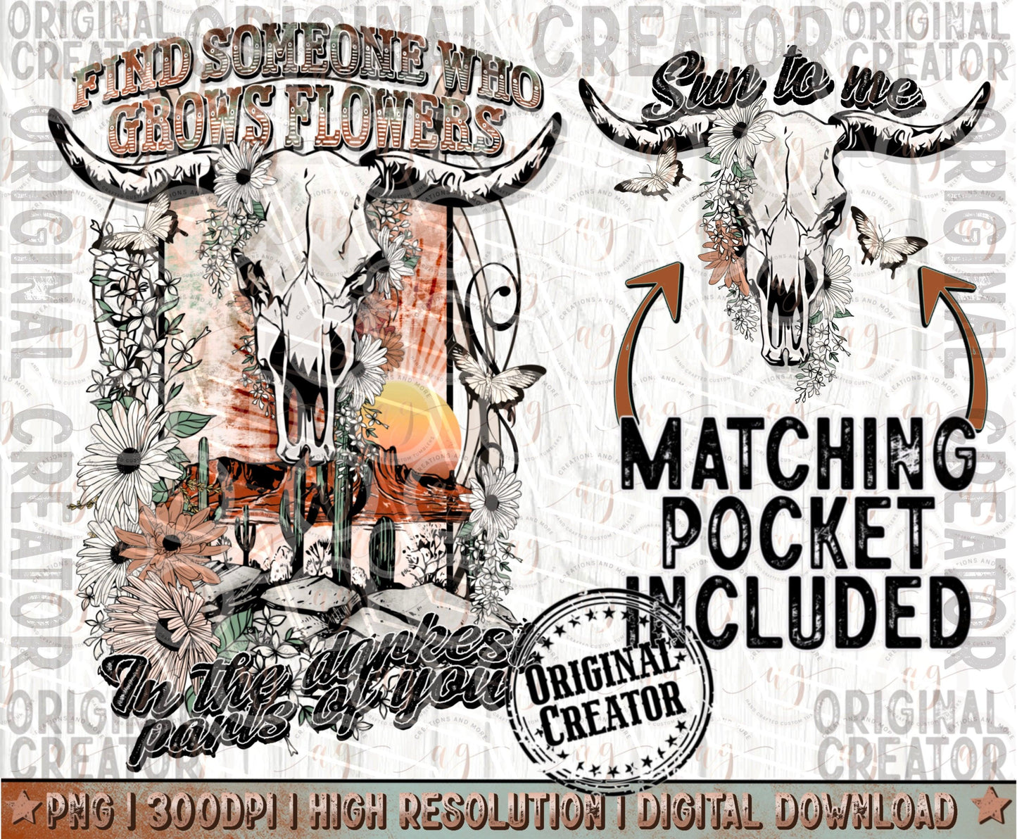 NEW- Sun to Me PNG Version 2 Pocket Set