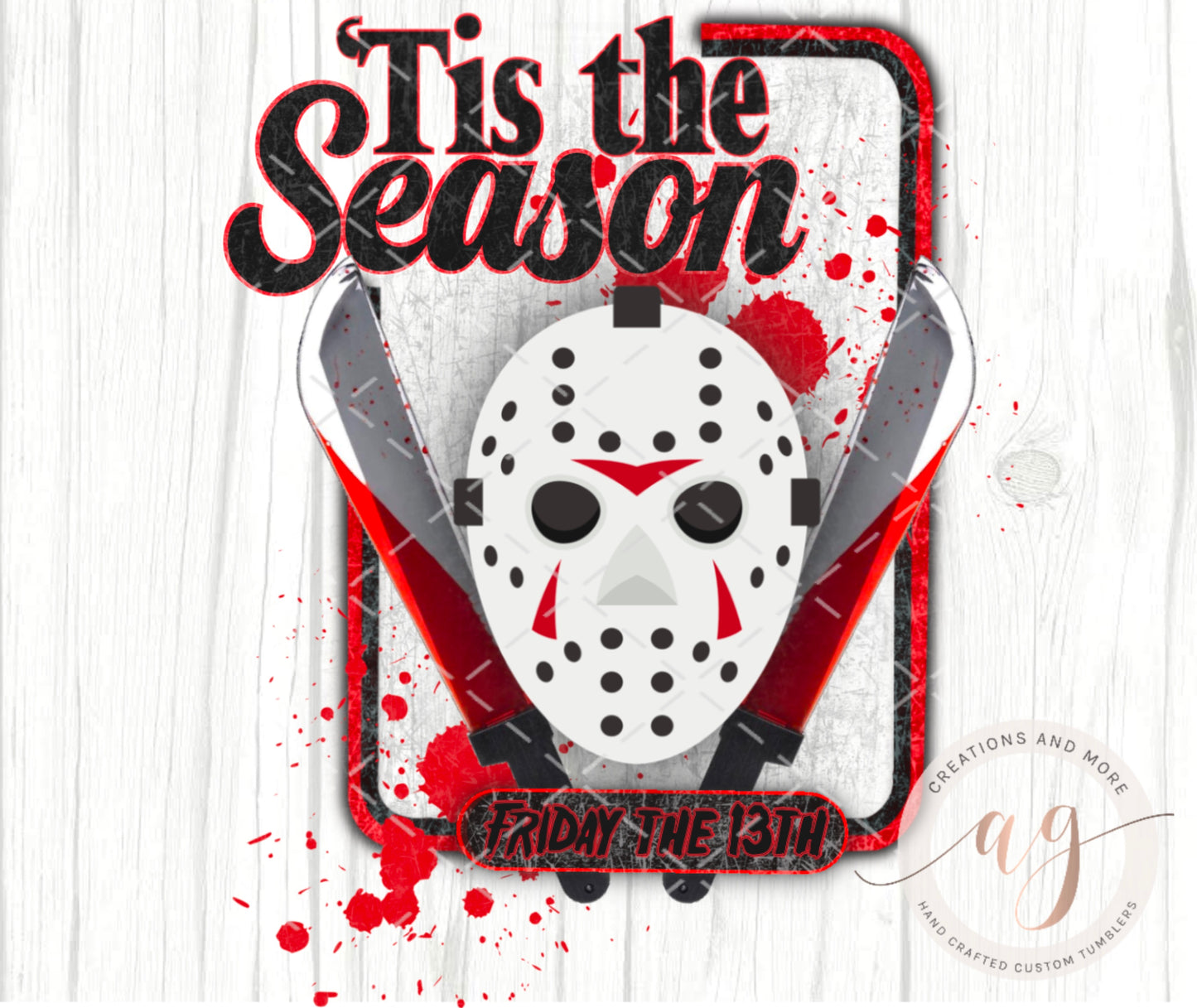 Halloween Friday the 13th Jason | Horror, Scary, Spooky | PNG | Digital Download | Sublimation