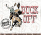 Western Cowboy Buck Off Png