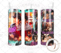 Urban Cowboy Bud and Sissy Tumbler Sublimation PNG | Digital Download