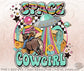 Western Retro Space Cowgirl