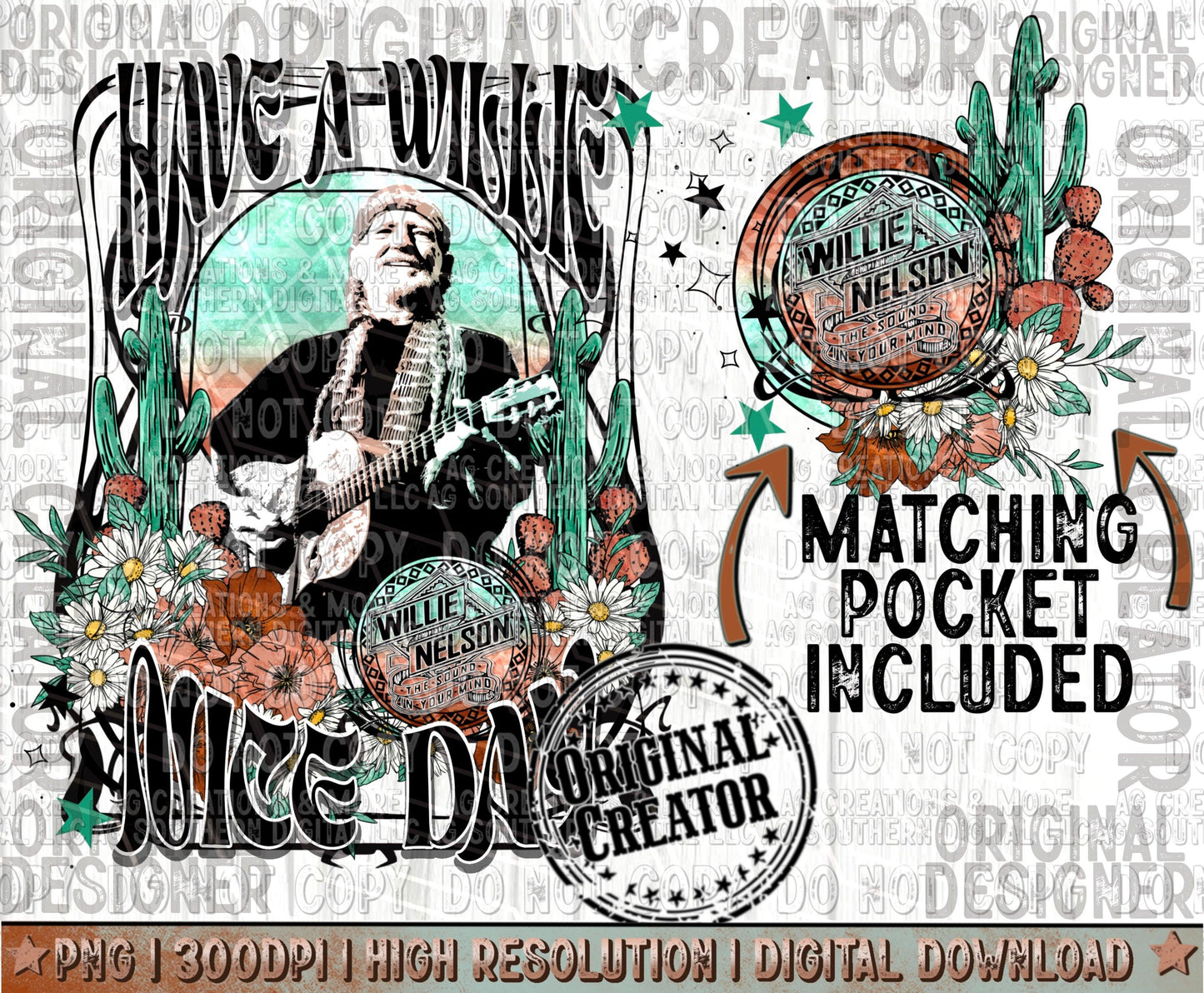 Have a Willie Nice Day Pocket Set