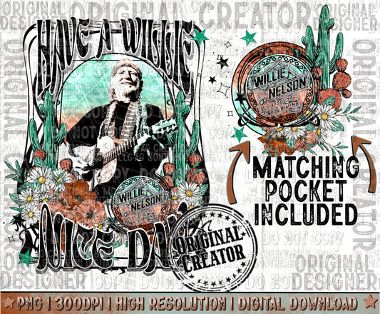 Have a Willie Nice Day Pocket Set