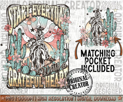 Grateful Heart Pocket Set PNG