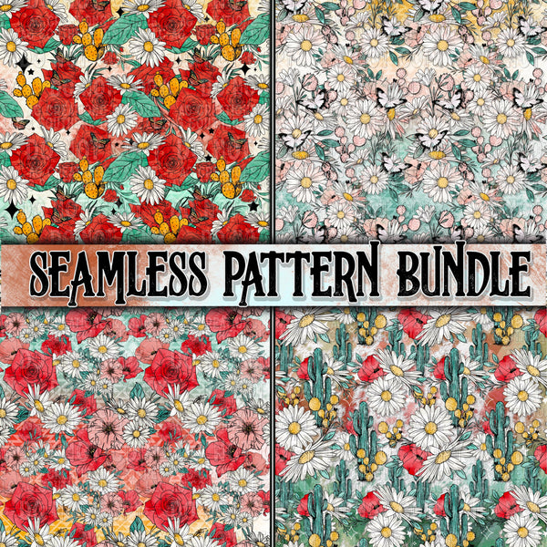 Seamless Pattern Bundle PNG